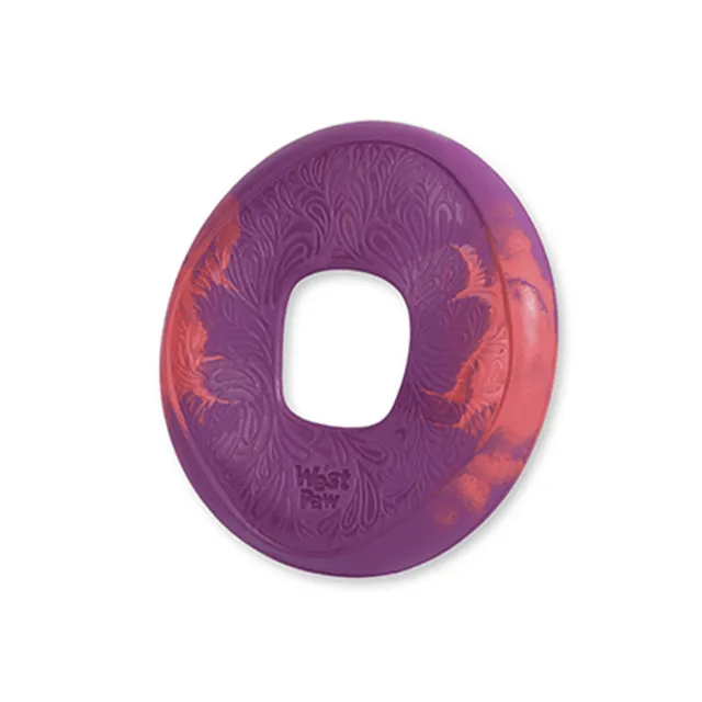 West Paw Sailz Frisbee per Cani Hibiscus Zogoflex Morbido