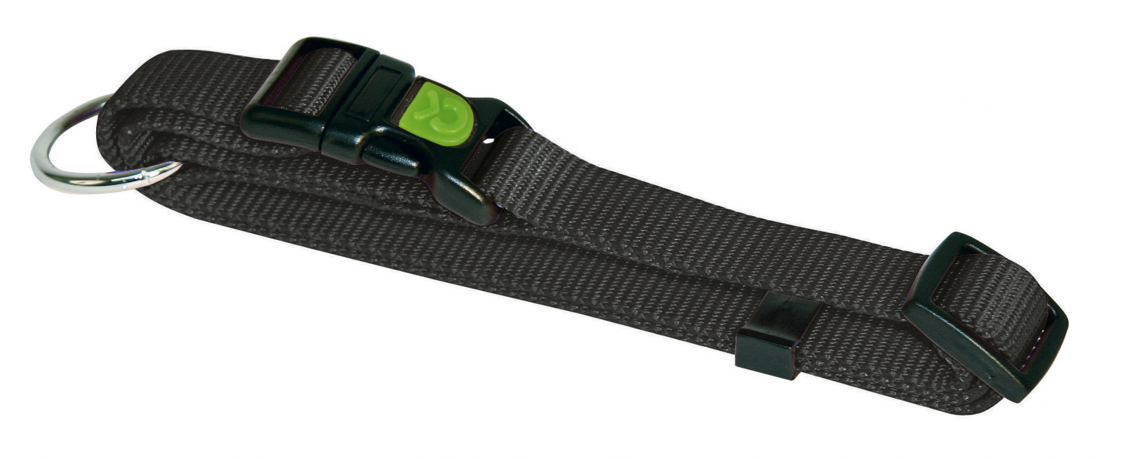 Kerbl Pet Miami Collare Nylon Cane Regolabile con Clip