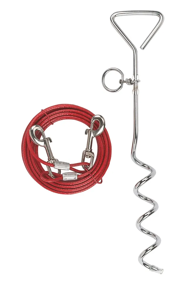 Kerbl Dog Home Paletto Spirale Cane con Cavo fino 30 Kg