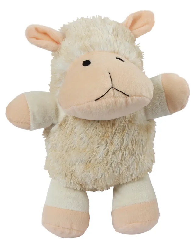 Kerbl Pet Sheep Shaggy peluche cane pecora con squeaker