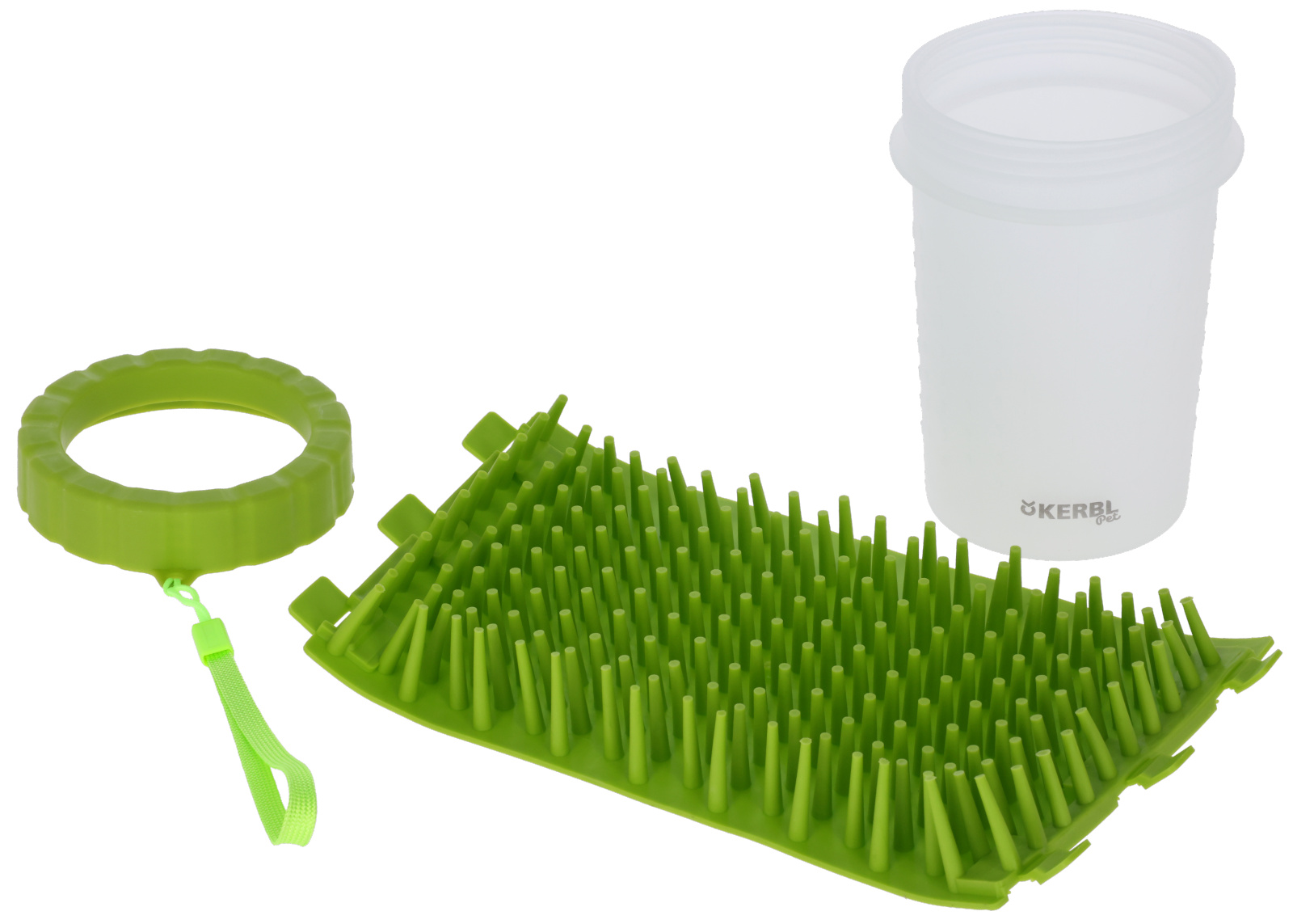 Kerbl Pet Dog Care Pulisci Zampe Cane con Setole TPR