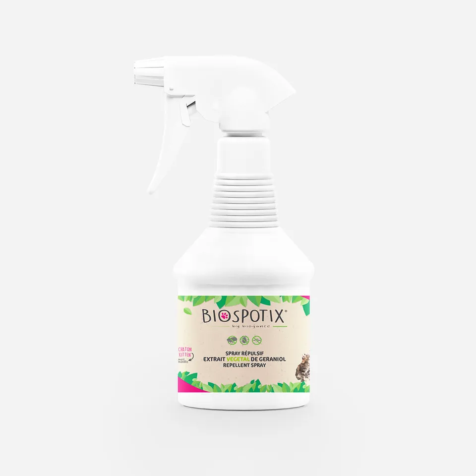 Biogance Biospotix Spray Repellente Geraniolo Gatto