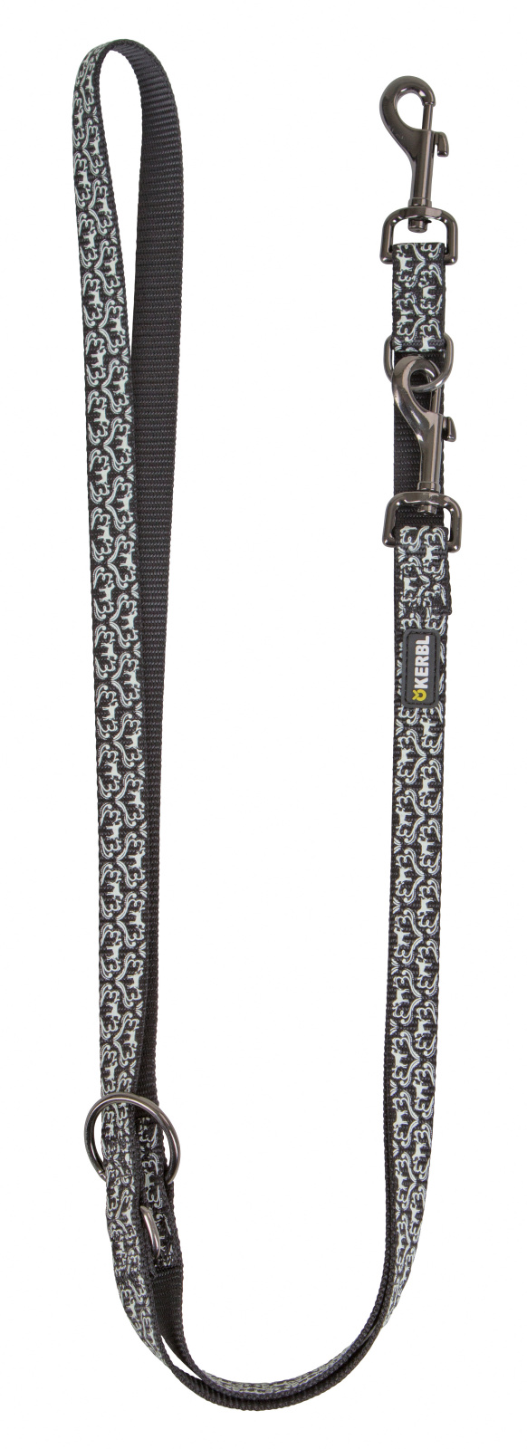 Kerbl Shiny Night guinzaglio addestramento cane nylon riflettente