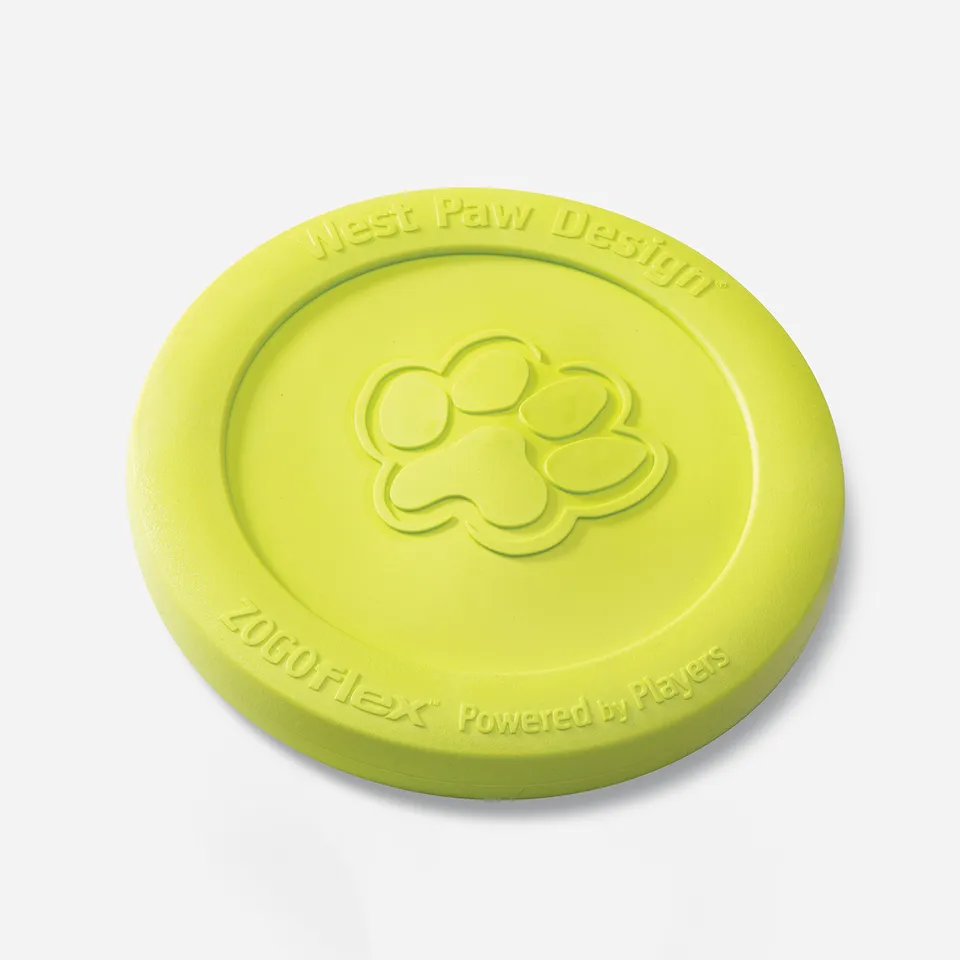 Biogance West Paw Zisc Frisbee cane verde riciclato
