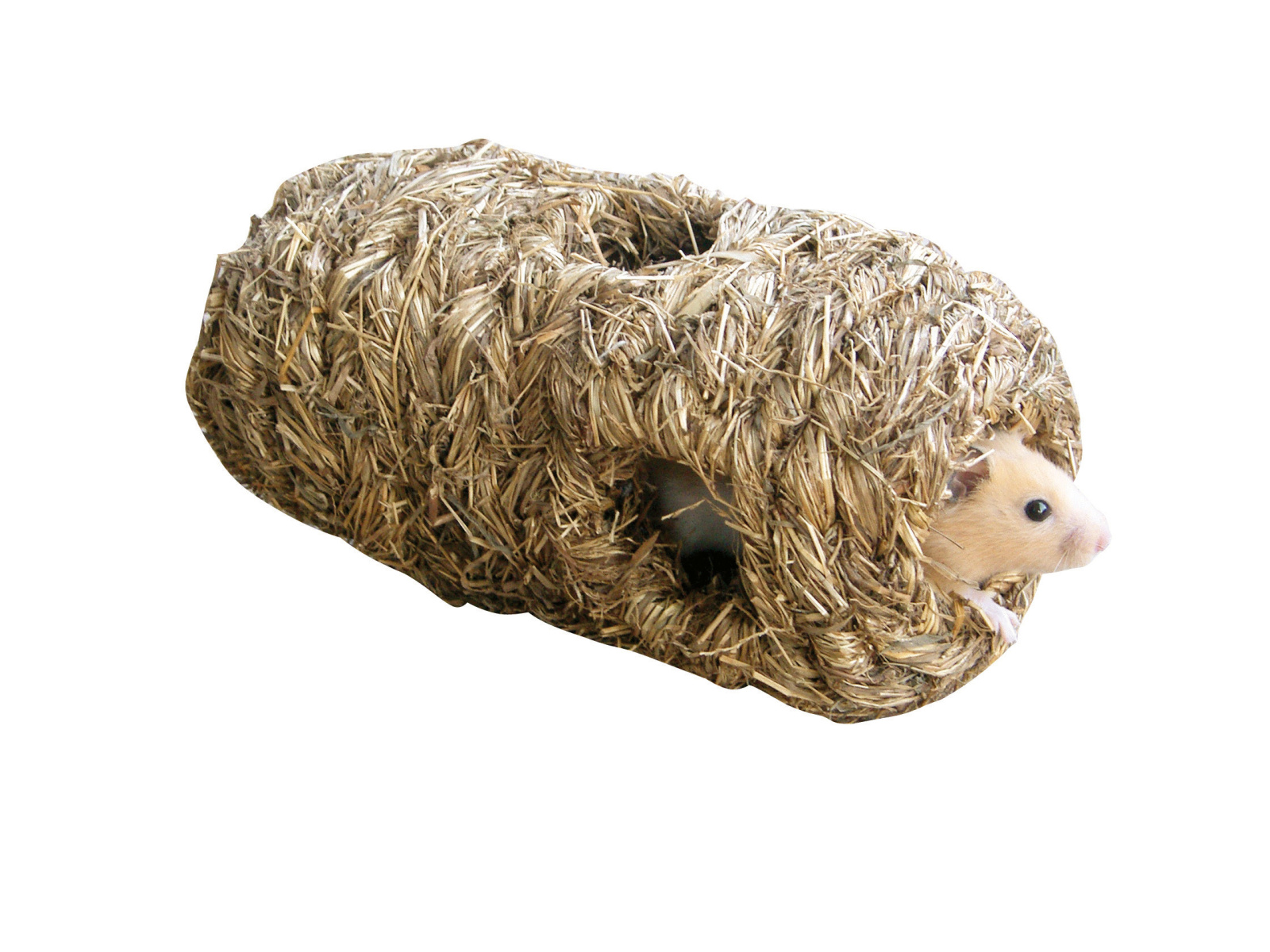 Kerbl Pet Tubo Erba Naturale 6 Fori per Criceti e Topi