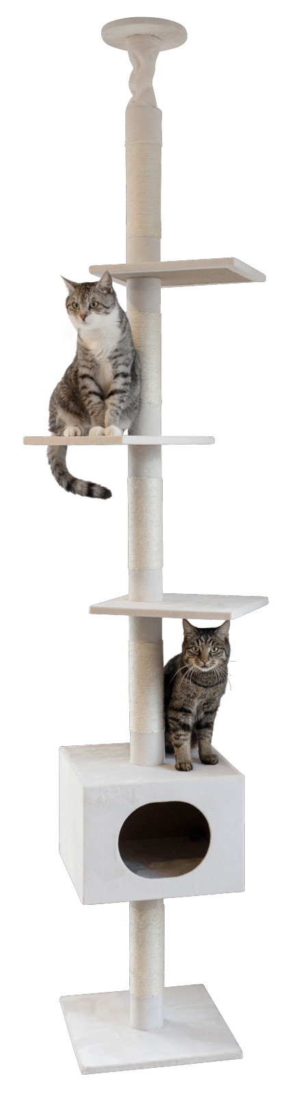 Kerbl Pet Ferdi albero tiragraffi a soffitto per gatti