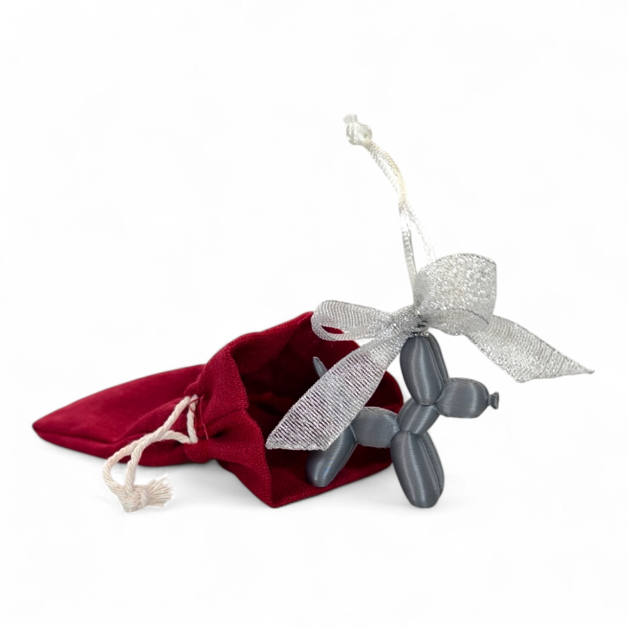 Toscani Gadget Addobbo Cagnolino Palloncino Portachiavi Natale
