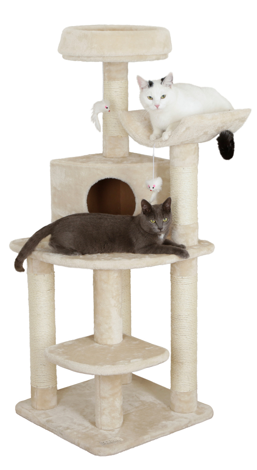 Kerbl Pet Zirkonia tiragraffi angolare gatto 5 colonne sisal