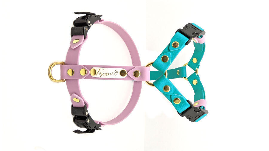 Toscani Waterproof Pettorina H Ultra Classic Regolabile per Cani
