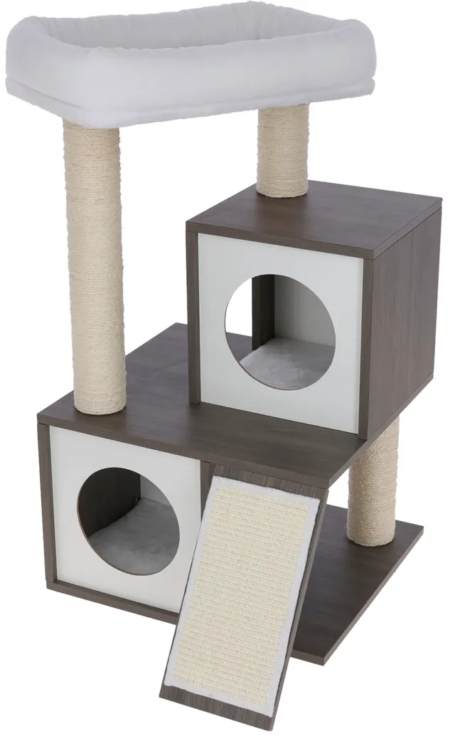 Kerbl Cat Tree Flair tiragraffi per gatti con cuccia