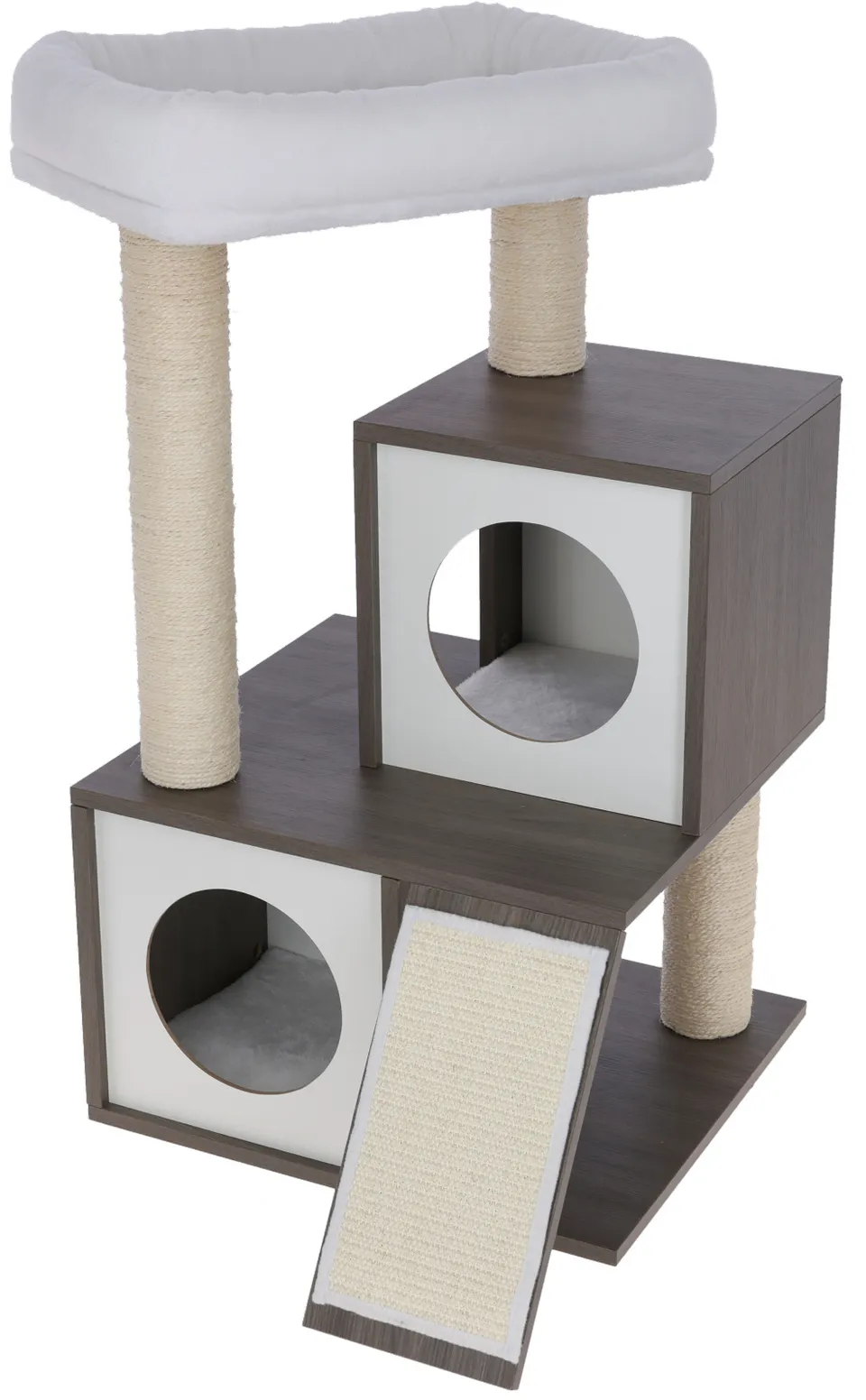 Kerbl Cat Tree Flair tiragraffi per gatti con cuccia