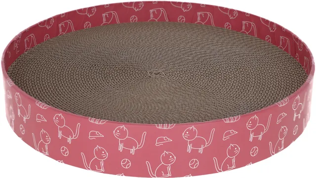 Kerbl Cat Scratch Bed Circle tiragraffi gatto cartone catnip