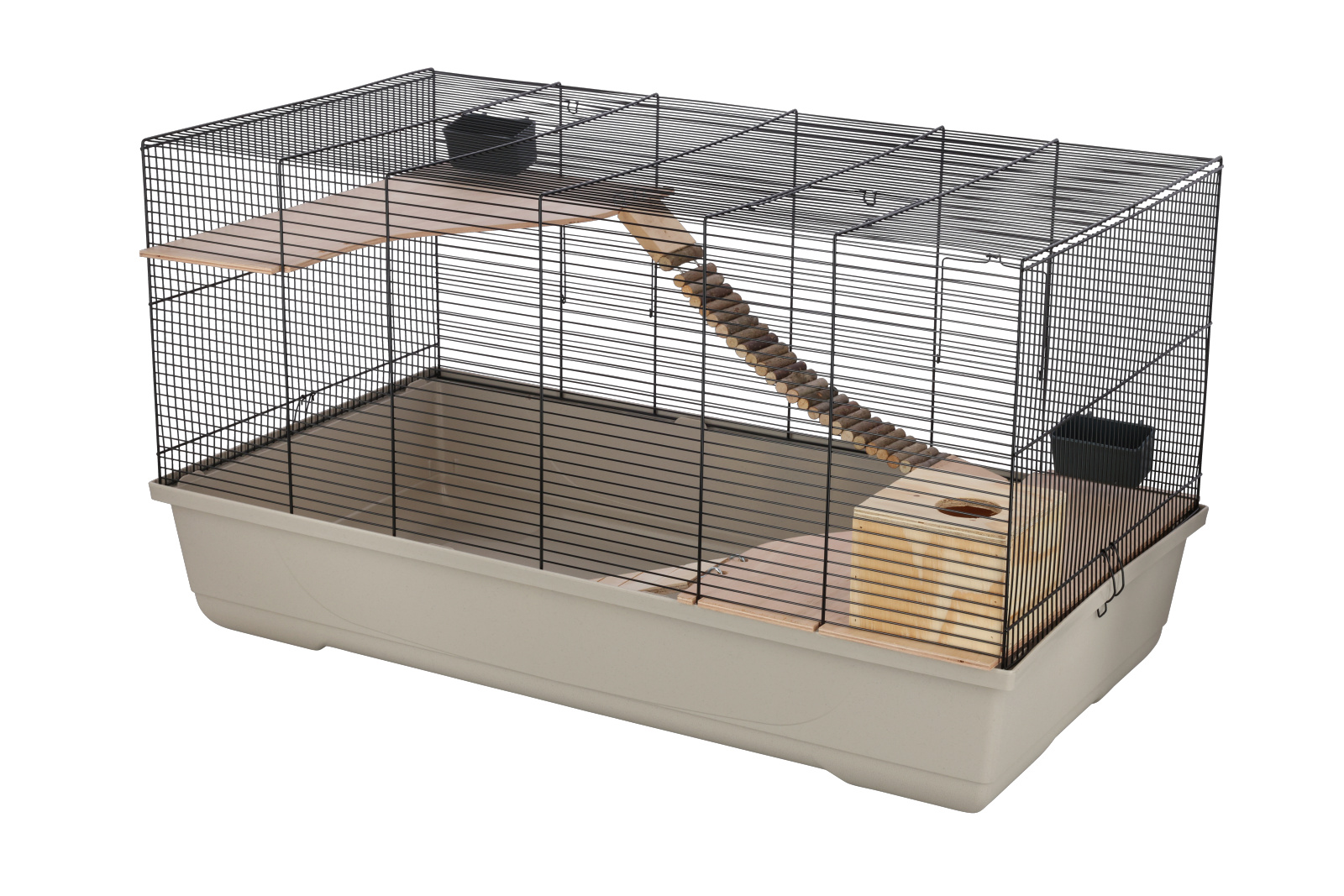 Kerbl Pet Gabbia Hamster 102 Gabbia Roditori Legno Accessoriata
