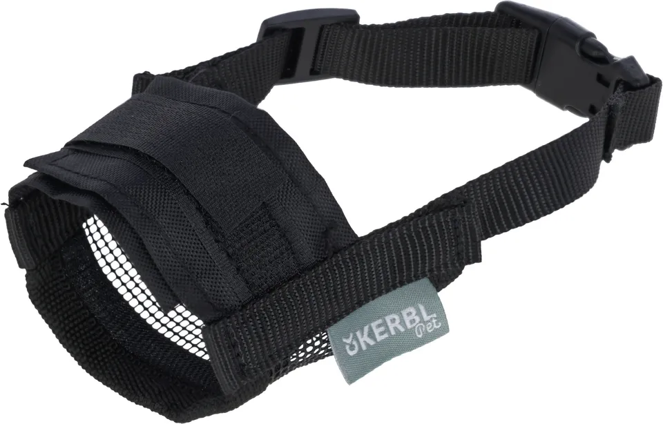 Kerbl Pet Muzzle Nylon museruola cane regolabile rete