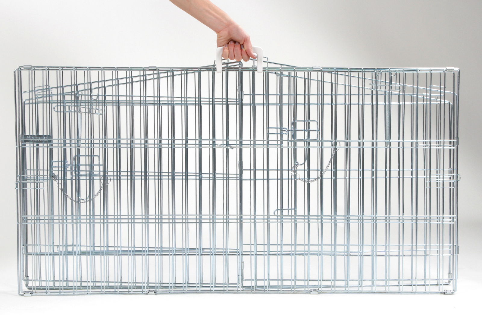 Kerbl Pet Outdoor Pen Easy recinto esterno conigli zincato 2 porte