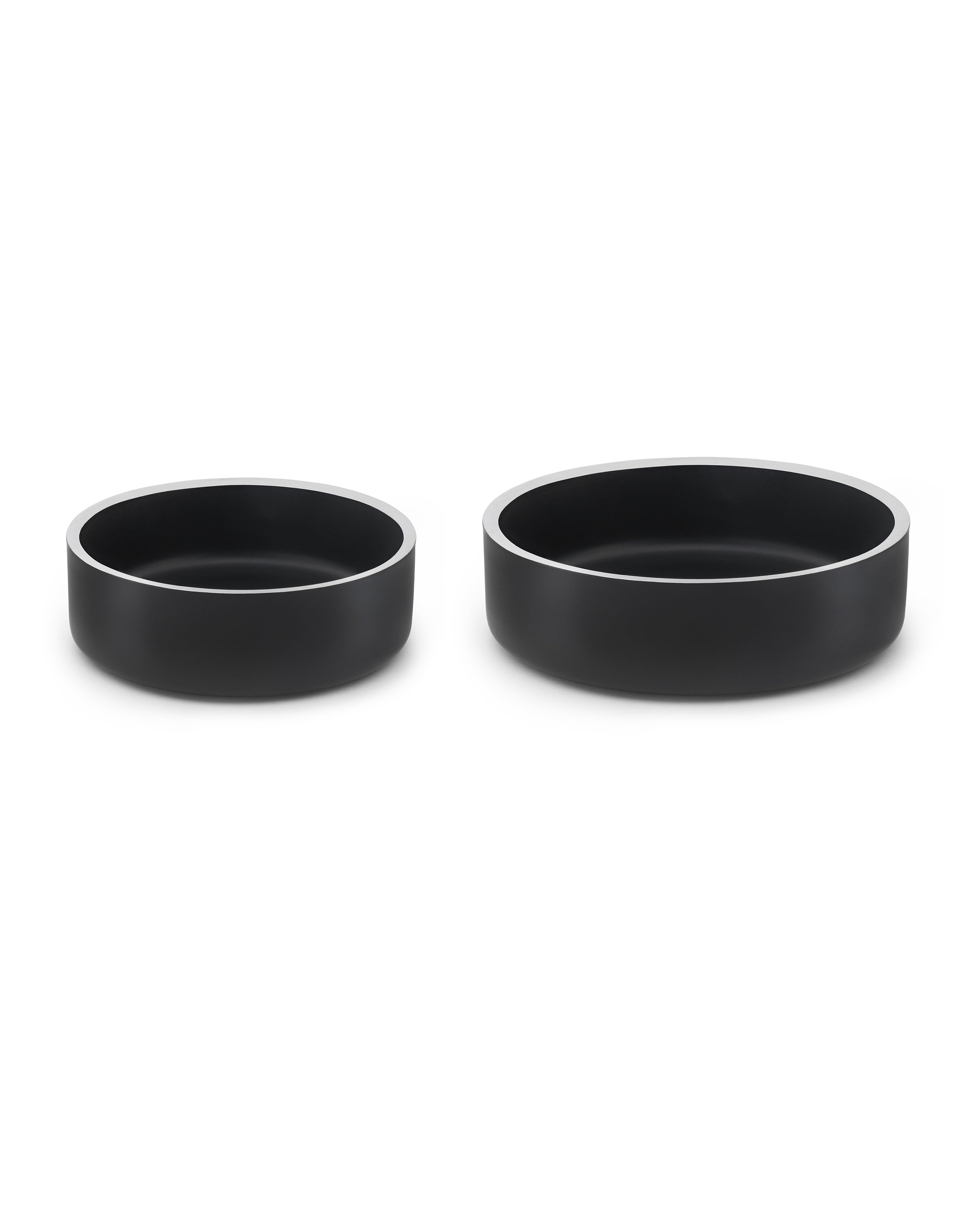 Lionto Hundenäpfe ciotola cane acciaio inox 825 ml antiscivolo nera