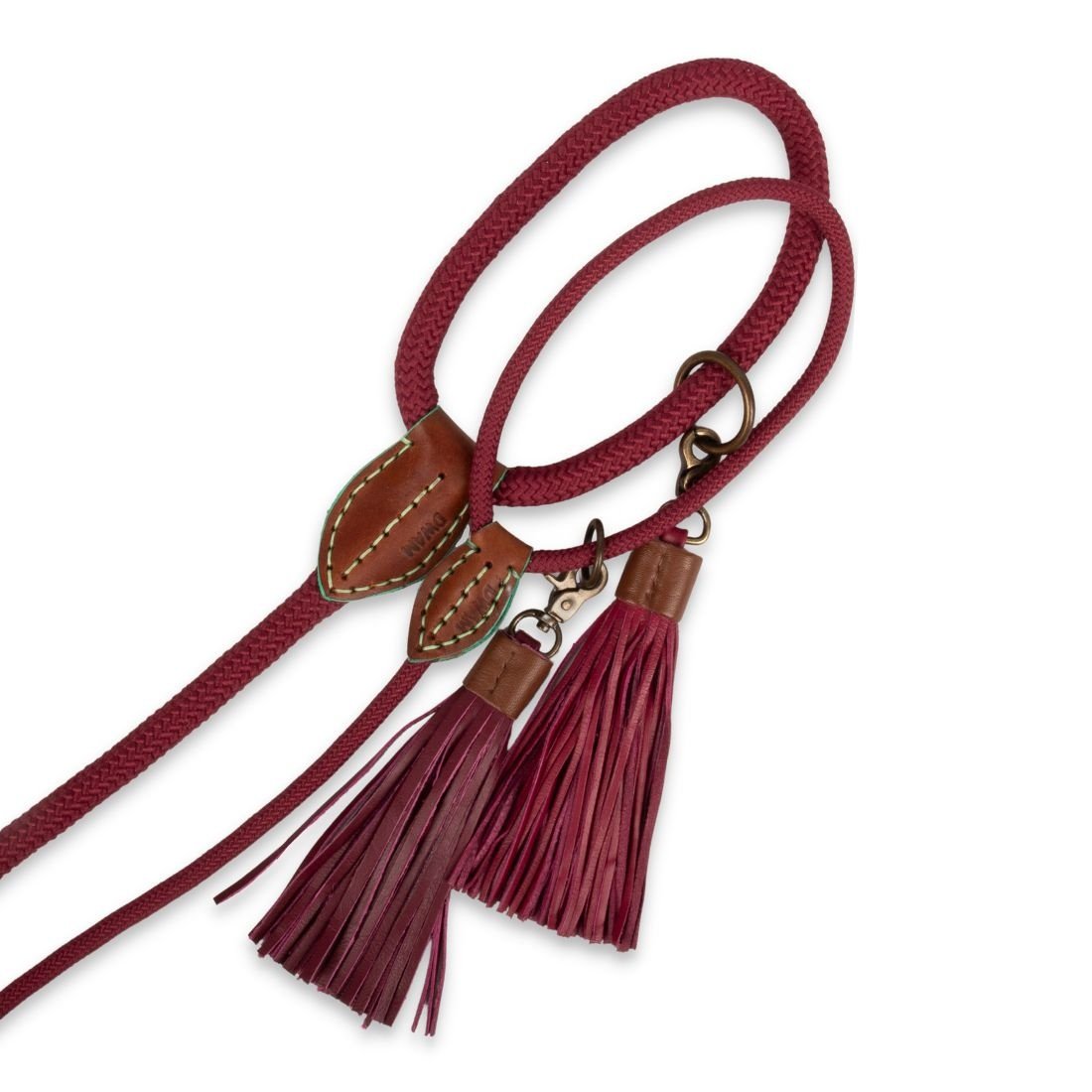 Dog with a Mission Bonnie guinzaglio cane L 155 cm bordeaux