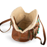 Dog with a Mission Blondie borsa cane pelle fino a 5 kg