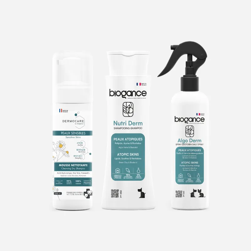 Biogance Pack Pelli Sensibili Kit cane 3 pezzi avena
