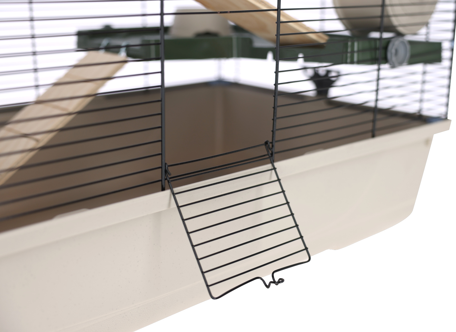 Kerbl Pet Flat Nature gabbia criceti 3 piani con ruota
