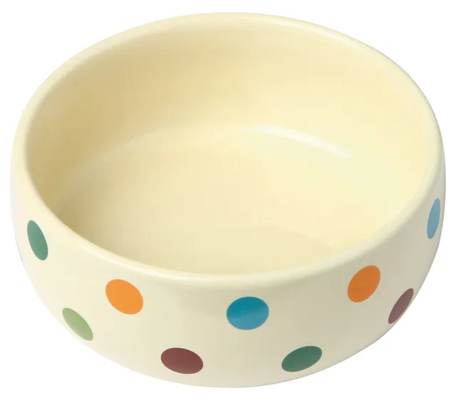 Kerbl Cat Bowls Ceramic Bowl Dots ciotola ceramica pois
