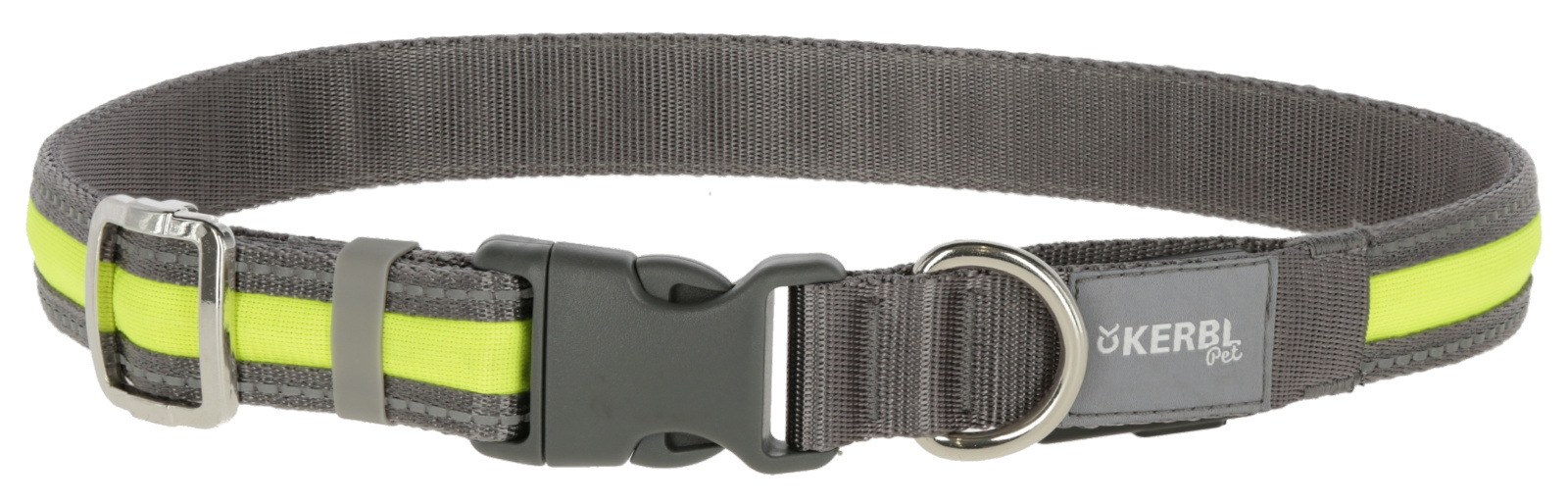 Kerbl Pet Flashing Collar Collare LED USB Rifrangente