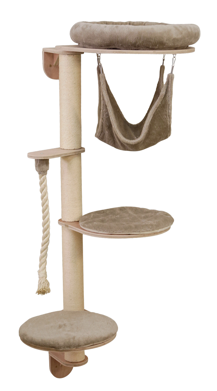 Kerbl Pet Dolomit Grappa Albero per Gatti da Parete Amaca