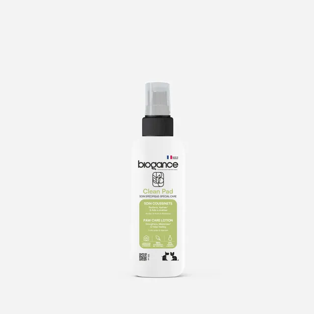 Biogance Clean Pad cura cuscinetti zampe cane e gatto