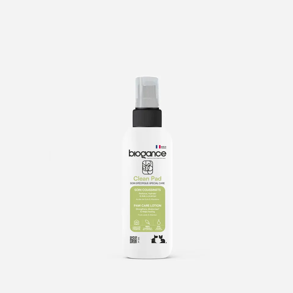 Biogance Clean Pad cura cuscinetti zampe cane e gatto