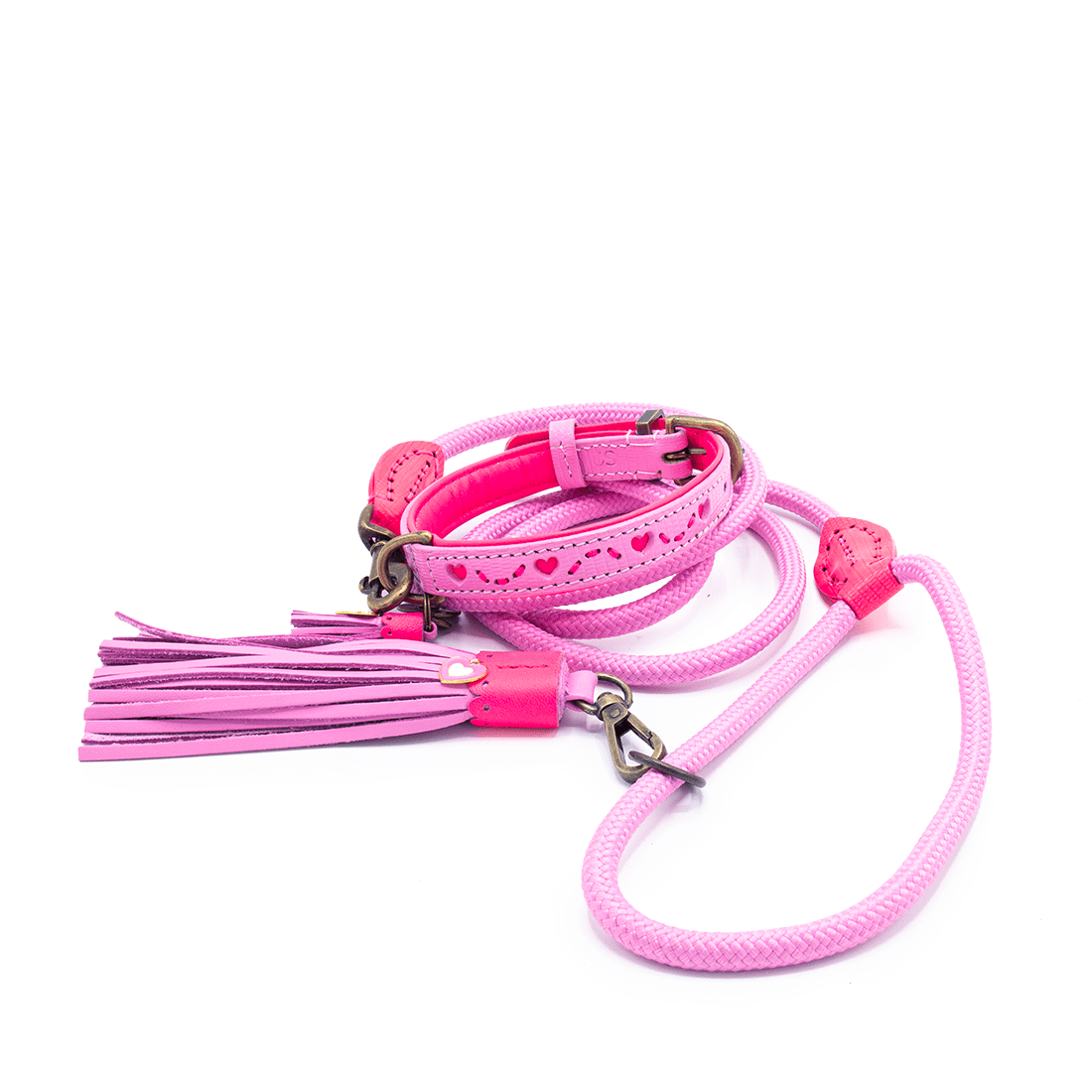 Dog with a Mission Sweety Collare Cane XXS Rosa Cuori